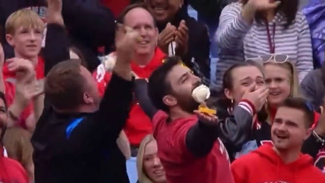 We have mayo being chugged at NC State game.