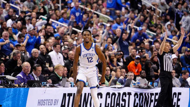 Kentucky's Antonio Reeves had a monster night for Kentucky