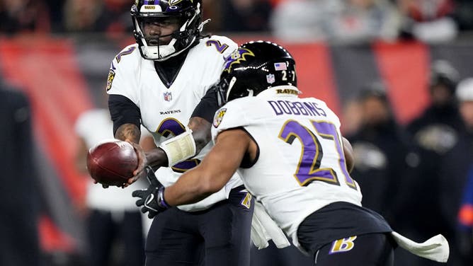 Ravens RB JK Dobbins.