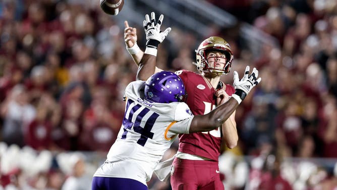 Florida State quarterback Tate Rodemaker will lead the Seminoles against Florida and Louisville for a college football playoff spot