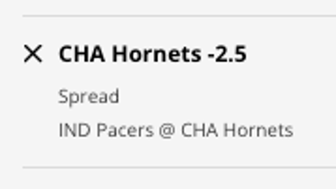 The Charlotte Hornets' odds vs. the Indiana Pacers Wednesday from DraftKings Sportsbook as of Wednesday, November 16th at 1:00 p.m. ET.