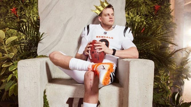 Joe Burrow is officially the king of Cincinnati, taking over the crown from Fiona the Hippo.