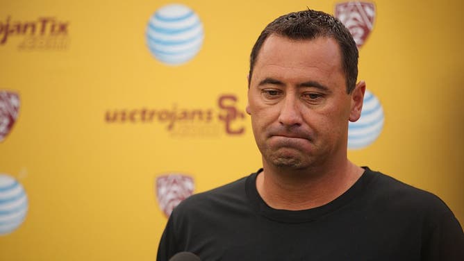 Former USC And Current Texas Coach Steve Sarkisian