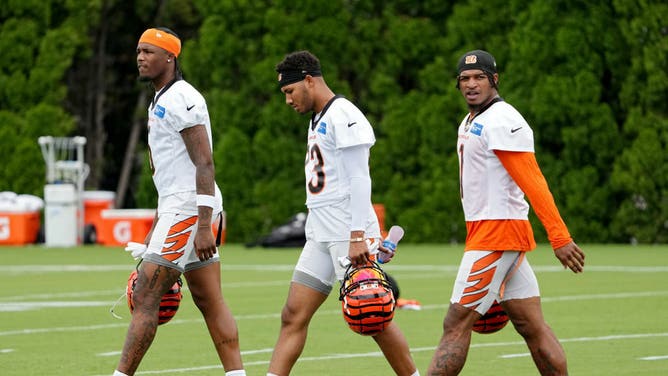 Tee Higgins, Tyler Boyd, and Ja'Marr Chase form one of the best receiving trios in the NFL and are key figures in leading this team to a third-straight AFC North title.