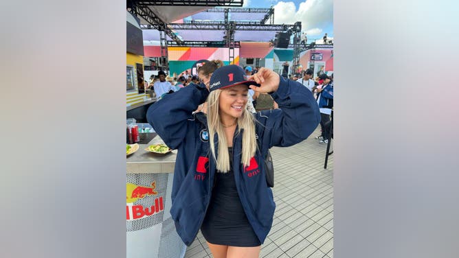Influencer Katie Sigmond's F1 Weekend In Miami Included Some Bikini Time