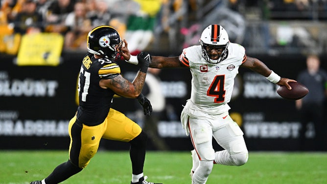 Browns QB Deshaun Watson cannot afford to reinjure a shoulder whose rotator cuff is already weakened.