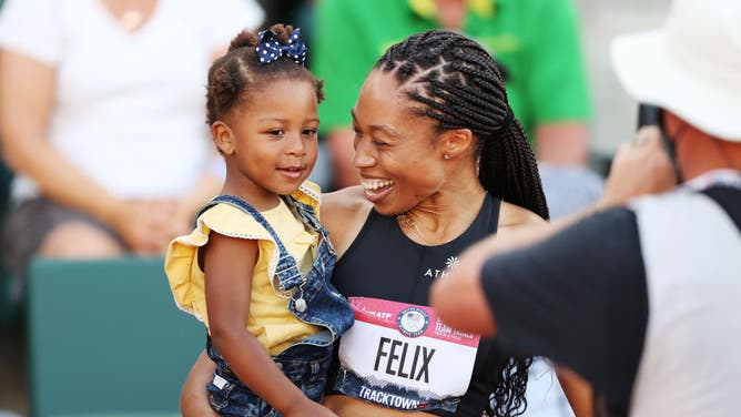 Former Nike athlete Allyson Felix