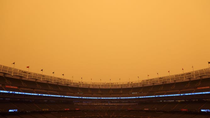 Poor air quality in New York