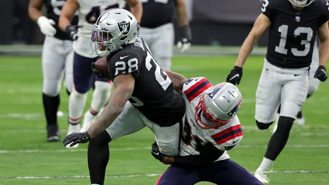 Josh Jacobs unsure if he'll sign his franchise tag.