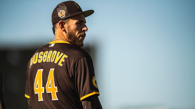 San Diego Padres pitcher Joe Musgrove