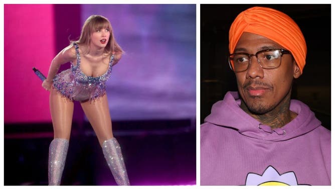 Taylor Swift and Nick Cannon.