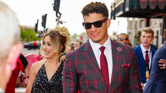 Patrick Mahomes and Brittany Mahomes