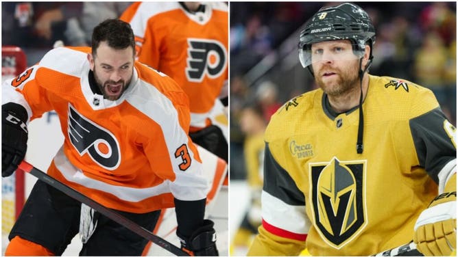 Keith Yandle and Phil Kessell