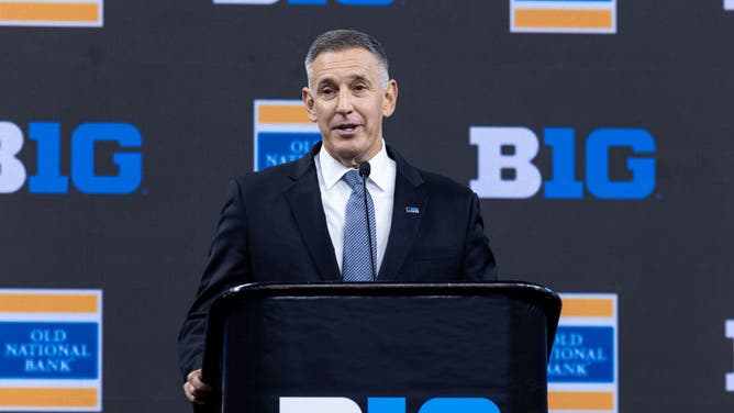 Big Ten commissioner Tony Petitti has a tough decision to make regarding Michigan, Jim Harbaugh