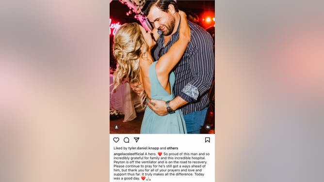 Peyton Hillis off ventilator.