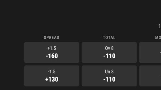 Betting odds for the Philadelphia Phillies at Atlanta Braves Game 2 of the 2023 NL Division Series.