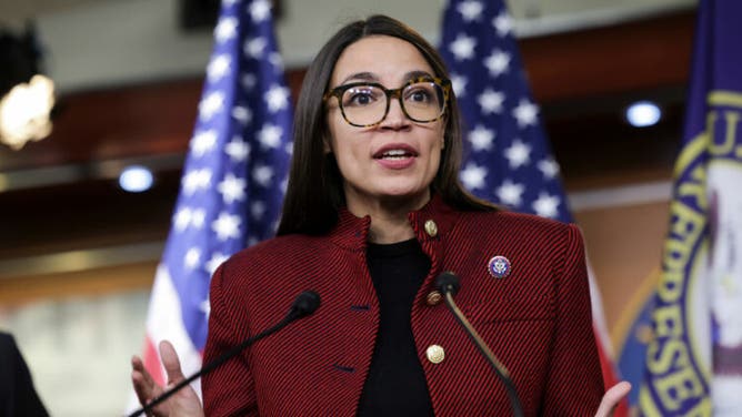 Democrat Alexandria Ocasio-Cortez calls for an end to the rule of law