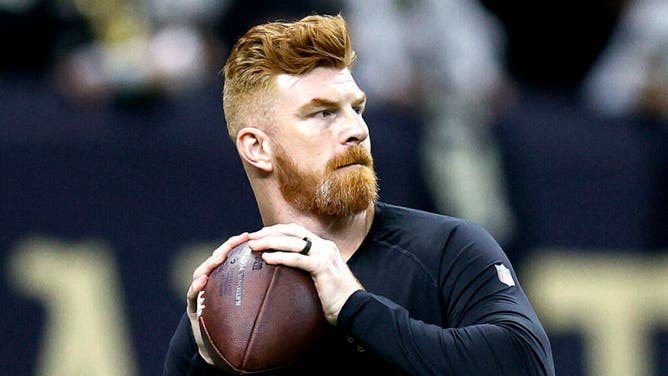 Andy Dalton competing with Bryce Young for Panthers starting job.