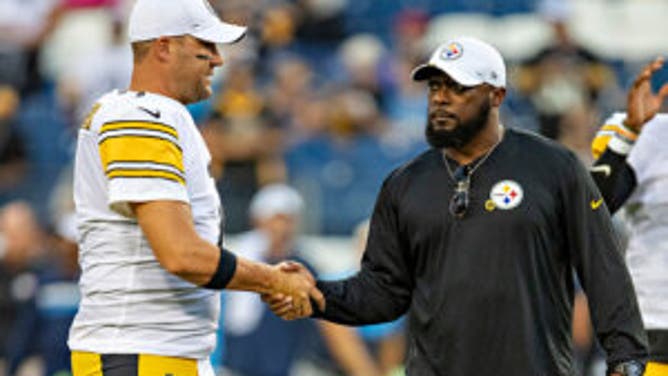 Ben Roethlisberger and Mike Tomlin