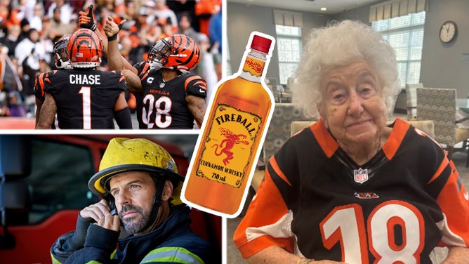 Bengals-fan-105-years-old-birthday-fireball-firefighters