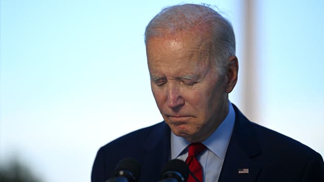 Joe Biden speaks at the White House