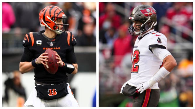 We finally get to see Joe Burrow and Tom Brady go head-to-head on an NFL Sunday.