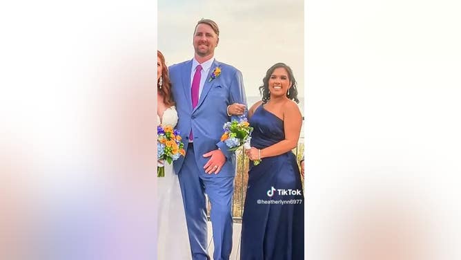 Bridesmaid Groping Husband
