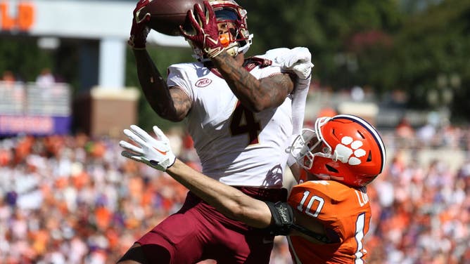 Florida State WR Keon Coleman Grabs The GW Touchdown Against Clemson