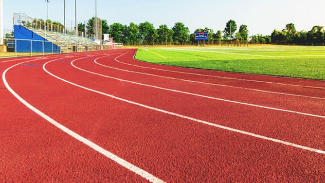 Biologically male track and field athlete on girls team