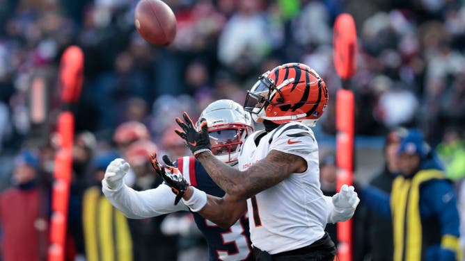 Bengals saw Joe Burrow and Ja'Marr Chase combine for this TD.