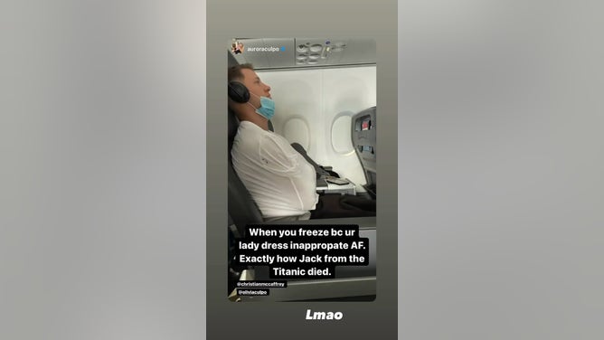 Christian McCaffrey cold on flight to Cabo
