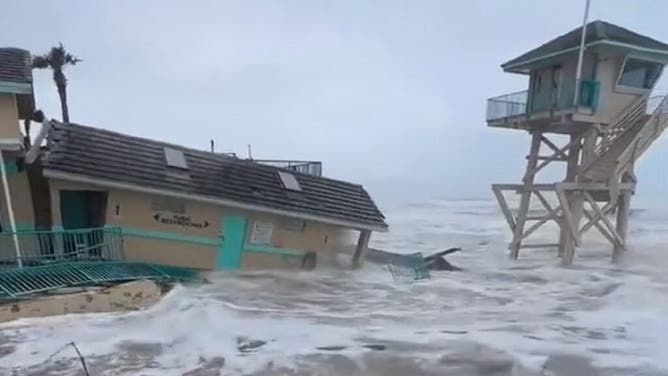 Nicole destroys Florida home.