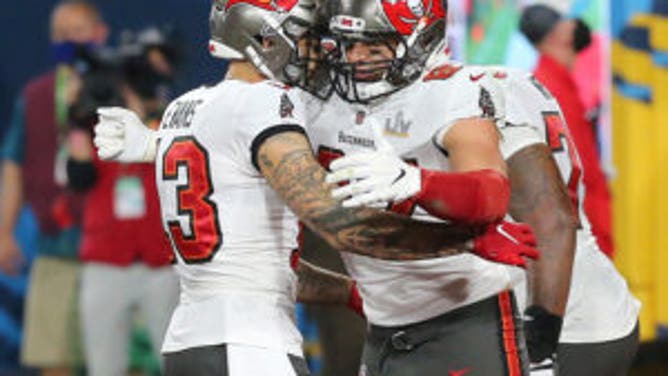 Mike Evans and Rob Gronkowski