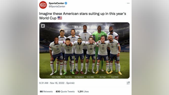 Fake USMNT team