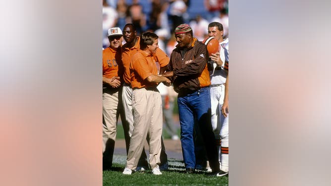 Bill Belichick and Jim Brown