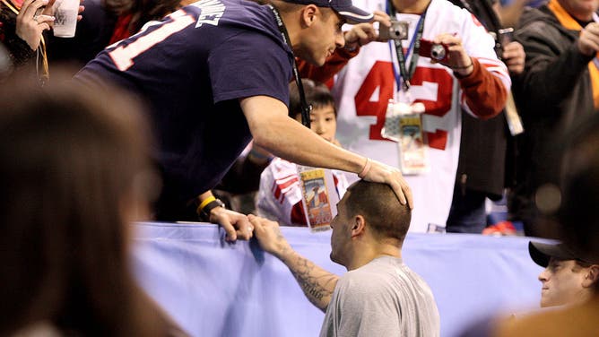 DJ Hernandez and Aaron Hernandez