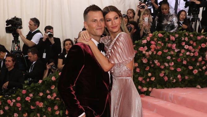 Tom Brady and Gisele Bündchen.