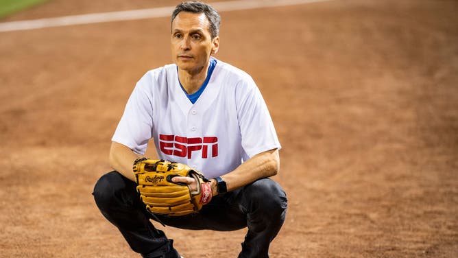 Dan Le Batard Show producer loses his mind over Sean Strickland comments at UFC press conference, demands ESPN president Jimmy Pitaro (pictured) take action.