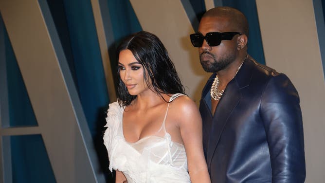 Kanye West showed naked Kim Kardashian pictures to Yeezy staff.