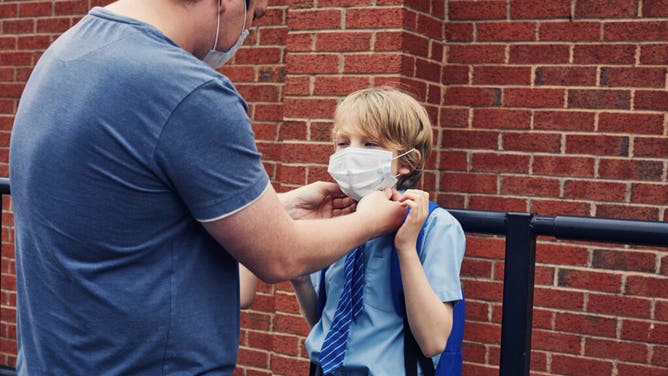 masking kids