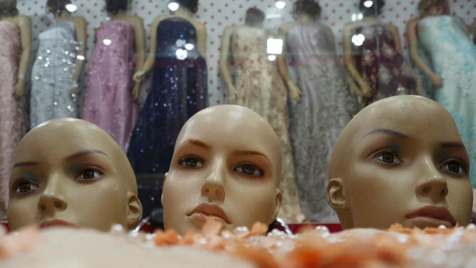 Taliban mannequin beheadings