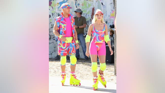 Margot Robbie Feet Barbie