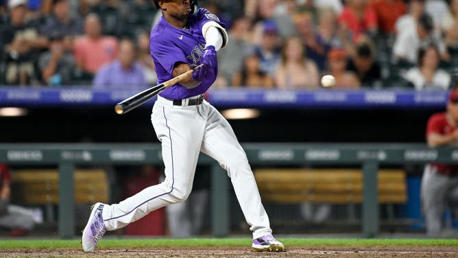 Colorado Rockies centerfielder Wynton Bernard