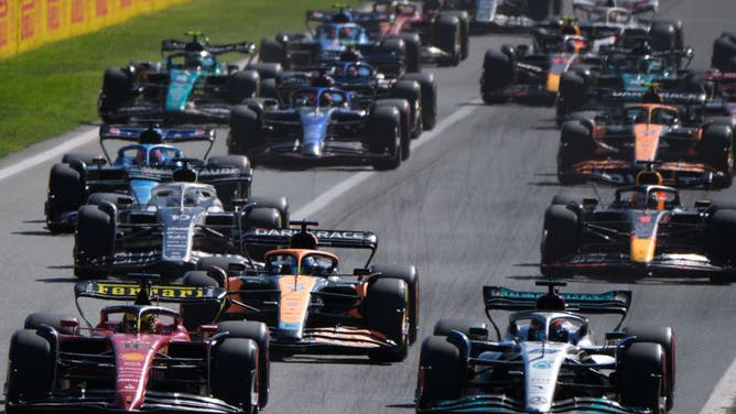 Formula 1 Italian Grand Prix start. Netflix could purchase live sports, as they have with