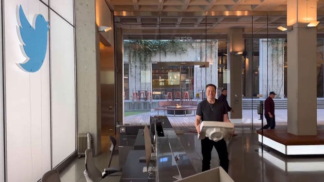 Elon Musk Twitter headquarters