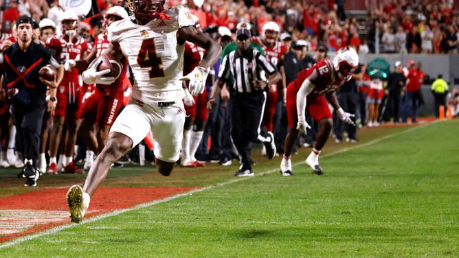 The Giants desperately need to add speed and athleticism on the outside in the NFL Draft and Zay Flowers fits the mold in this mock draft.