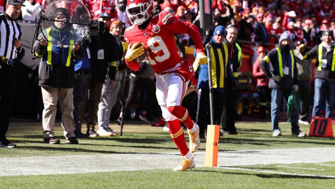 Kansas City receiver Kadarius Toney