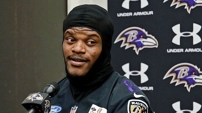 Ravens quarterback Lamar Jackson addresses the tweet he fired off at an online troll.