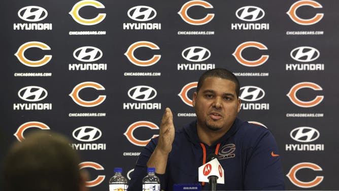 Bears general manager Ryan Poles