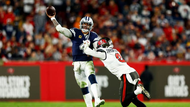 Cowboys QB Dak Prescott played a great game against the Bucs but he will be judged more on how he plays in the Divisional Round.